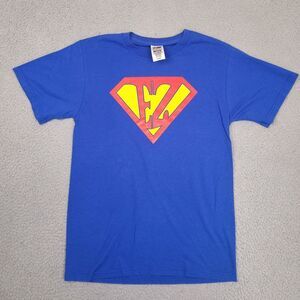 Jesus God Religion T-Shirt Mens Small Superman Parody Philippians 4:13 Strength‎